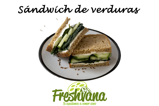 Sándwich de verduras